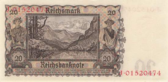20 Mark 1939 ro.178a J